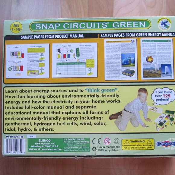 Elenco Snap Circuit Green Energy SCG 125 - Picture 4 of 4